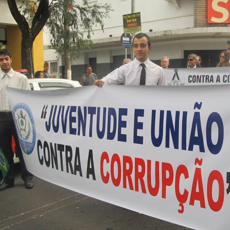 53ª Gestão - Ordem DeMolay contra a Corrupção