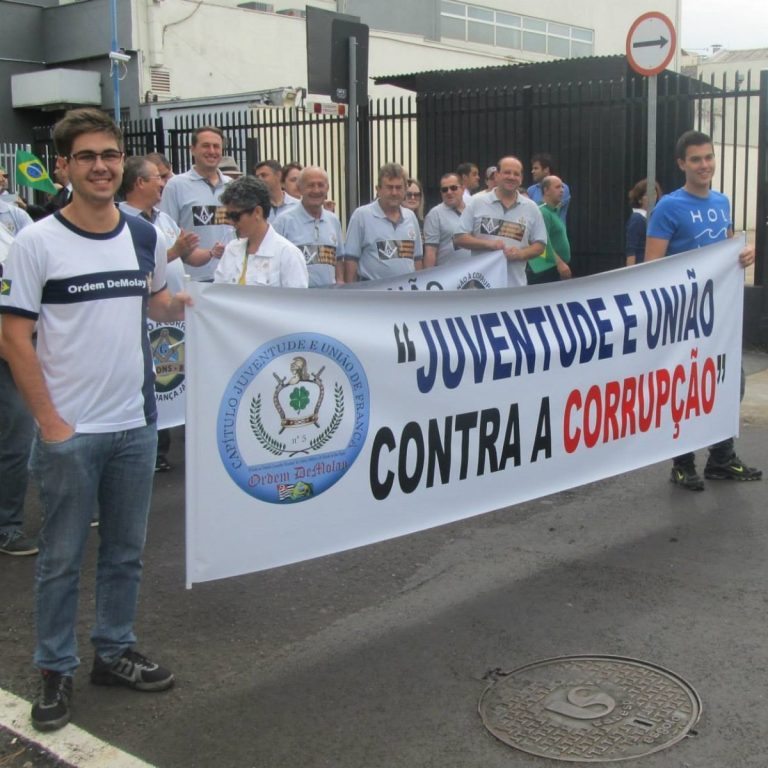 53ª Gestão - Ordem DeMolay contra a Corrupção