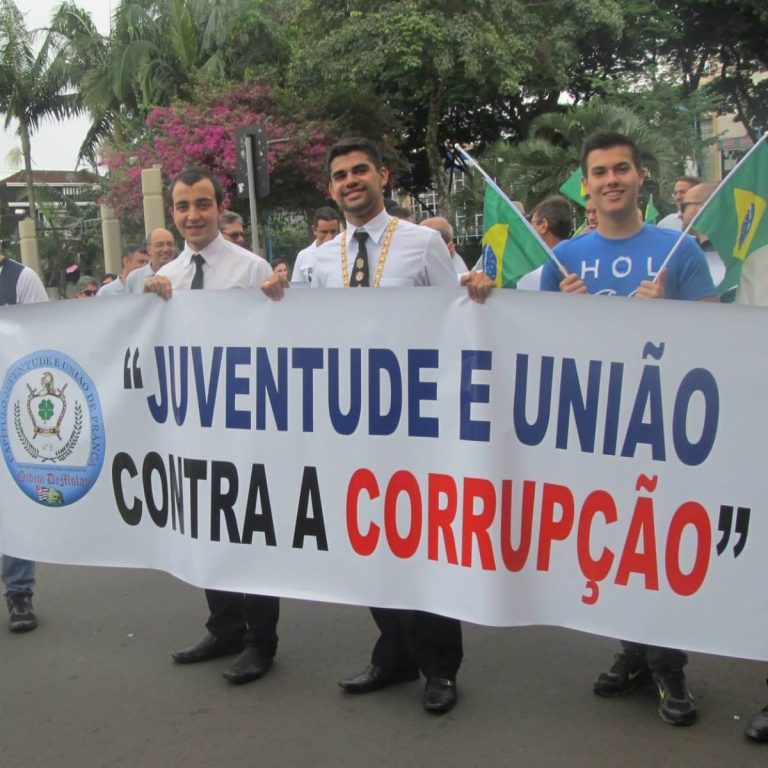 53ª Gestão - Ordem DeMolay contra a Corrupção
