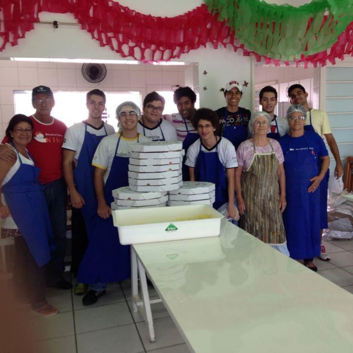 50ª Gestão - Confecção de Pizzas para o Berçário Dona Nina