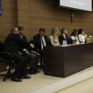 51ª Gestão - Cerimônia da Luz na Câmara Municipal de Franca